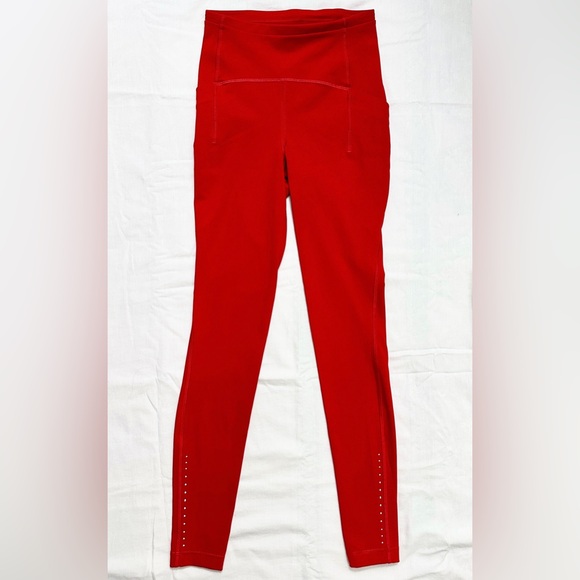 NWOT Lululemon Swift Speed HR Tight 28" -
Dark Red (First Release) - 2 - Picture 8 of 13
